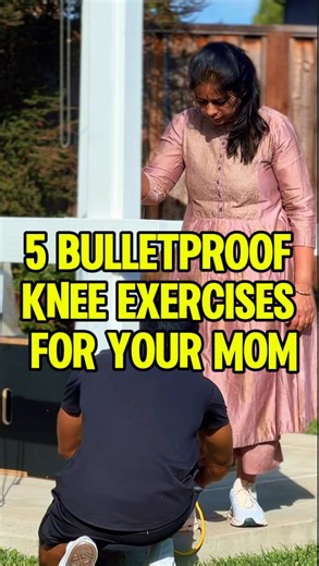 Navneeth Ramprasad | Fitness for All Ages on Instagram: "Send this to your mother now ❤️ . . If your mother complains about knee pain and does nothing about it, then this could help avoid a potential knee replacement surgery. Most women above 50 experience muscle loss due to perimenopause and menopause and when that happens, the bones and joints around their knees become weaker. Not just that, our beloved mothers spend the majority of their day standing and that can trigger more pain in their lo
