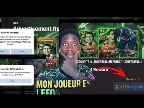 Comment activer publicité sur eFootball™