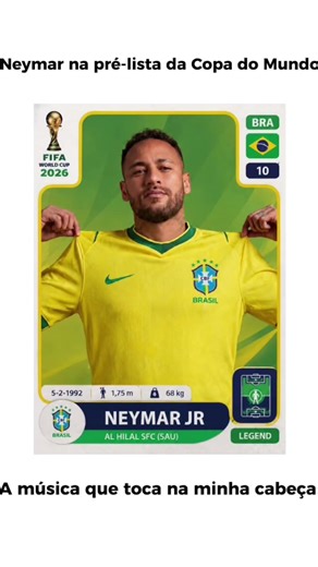 A FIGURINHA que a gente estava esperando 👀🇧🇷 #figurinha #neymar