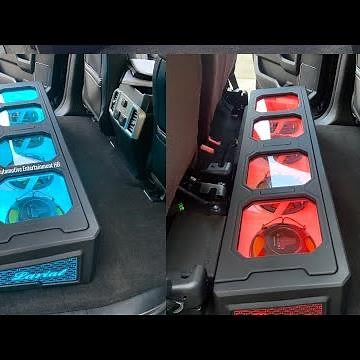 Upgrade Your Ford Truck With Our Under-Seat Subwoofer Box Enclosure