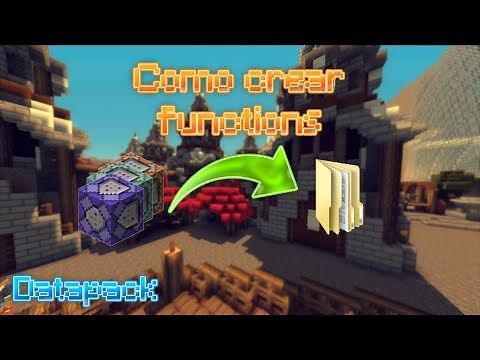 👉Como crear Functions en Minecraft 👈 Datapacks ✅