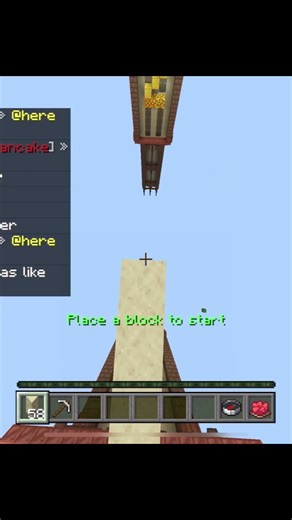 Minecraft speed bridge (first Minecraft vid) #minecraft #edit #fyp #viral