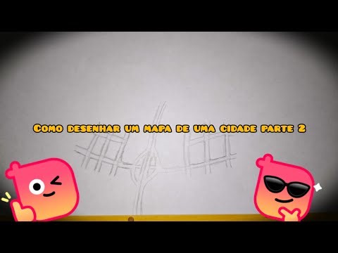 Como desenhar um mapa de uma cidade parte 2 "ruas e vias de acesso"