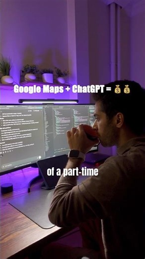 Google Maps + ChatGPT = 💰 #emergent #emergentai #webdevelopment #developer