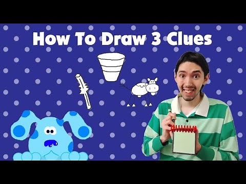 Blue's Clues: How To Draw 3 Clues (Snack Time)