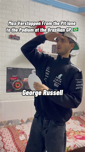Max Verstappen From the pit lane to the podium at the Brazilian GP 🇧🇷#f1 #f1shorts #f1memes
