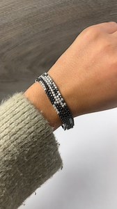 A masterpiece of contrast and grace, this one-of-a-kind white and black diamond bracelet is a celebration of refined beauty | Frederic Sage Jewelry