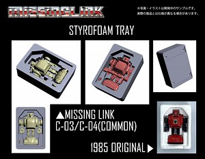 Takara Tomy Missing Link Bumblebee & CLiffjumper Update: Spyrofoam, Stickers & Cards