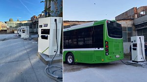 STB montează primele stații de încărcare pentru noile autobuze electrice. 20 de vehicule, dintre cele 51 ajunse la București, vor fi introduse pe liniile 330 și 335 • Știri București