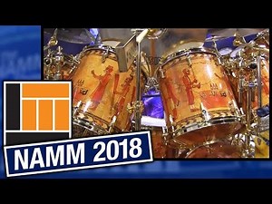 L&M @ NAMM 2018: Nicko McBrain's Book of Souls Drum Set Tour