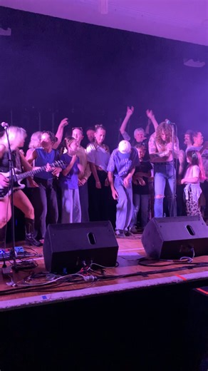 What a show! AC/DC tribute act Riff Raff celebrate 50 years since AC/DC played at the Sale Memorial Hall in 1976 in an historic Live at the Bundy event at the Sale Memorial Hall! | ABC Gippsland