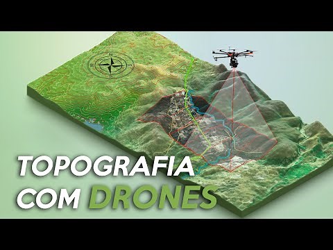 TOPOGRAFIA com DRONES! Conheça o FUTURO da TOPOGRAFIA moderna
