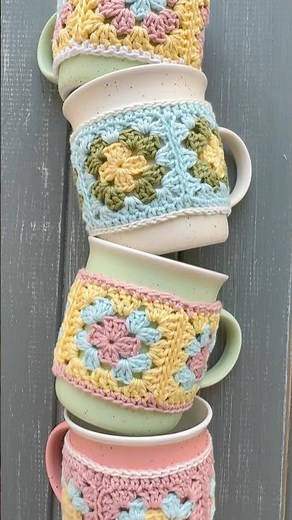 Granny Square Mug Cozy ☕️🌿