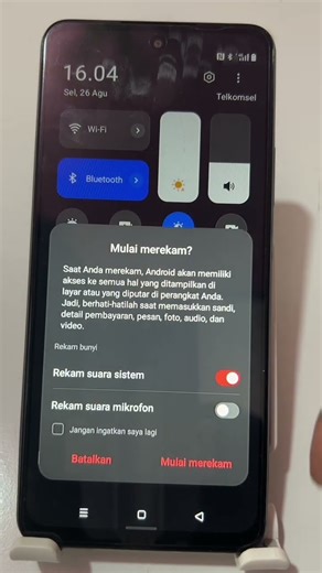 Cara rekam layar realme c71 lewat situs bar #rekamlayar #tutorial #realmec71
