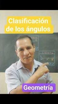 Clasificación de los ángulos #matematicas #geometría #mathematica