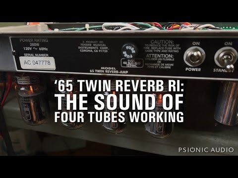 '65 Twin Reverb RI | The Sound of Four Tubes Working