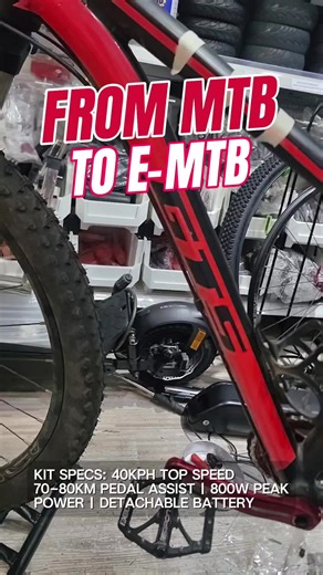 Gagawing E-MTB o E-Bike witj Pedal assist! Di naapapagod at mahihirapan sa uphill #conversion #mtbConversion #ebikeconversion #electricbike #ebike