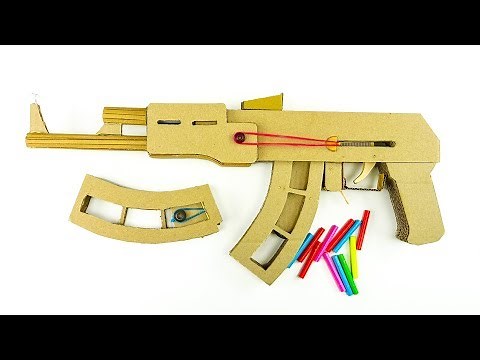 How to Build AK-47 Model that Shoots