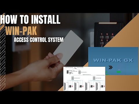 HOW TO INSTALL WIN-PAK ACCESS CONTROL SOFTWARE | HONEYWELL | #honeywell #winpak #accesscontrolsystem