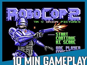 10 Minute Gameplay: RoboCop 2 (1991) NES
