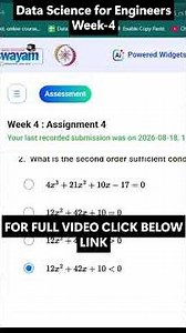 NPTEL Data Science for Engineers Week 4 Assignment Answers | noc26-cs112 | IIT Madras