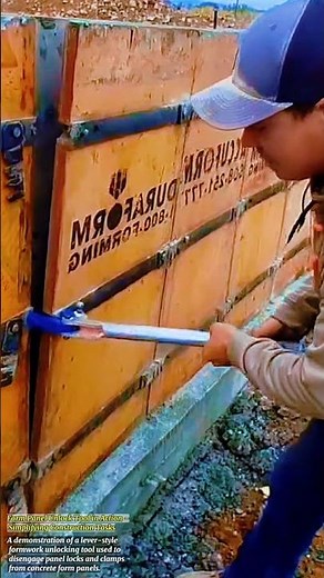 Form Panel Unlock Tool in Action – Simplifying Construction Tasks