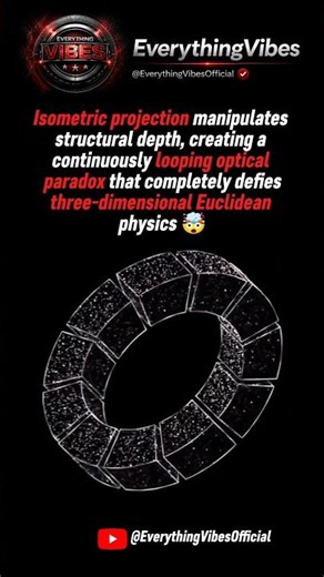 How Isometric Projection Tricks Your Brain Into Seeing Impossible Math 🤯