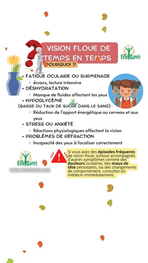 6.5K views · 41 reactions | Pourquoi ma vision devient-elle floue de...