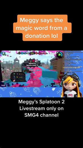 Meggy Spletzer in Splat 2 Livestream - Wholesome Smol Bean 🧡