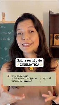 Vídeo COMPLETO de REVISÃO DE CINEMÁTICA aqui ⬆️ #enem #física #fisicaenem #enem2025