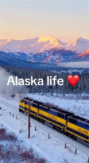 #Alaska #alaskatravel #alaskatrain #travel
