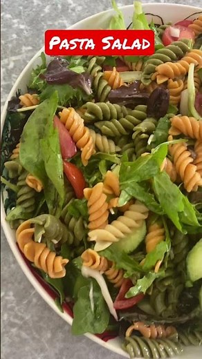 Summer Pasta Salad with TriColor Rotini