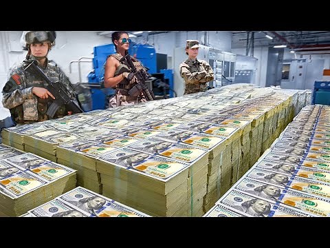 This is how U.S. banknotes are printed $ The Secret Federal Reserve Printing Process