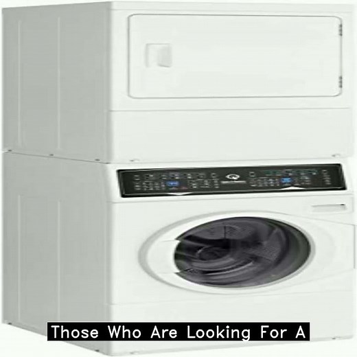 Review Speed Queen SF7003WE 27 Electric Stacked Washer and Dryer with Stainless Steel Tub Balan...