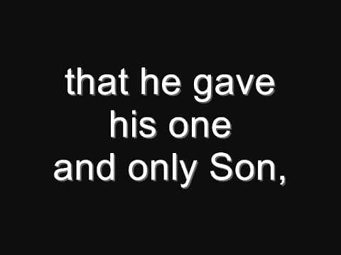 John 3:16 (a famous Bible verse)