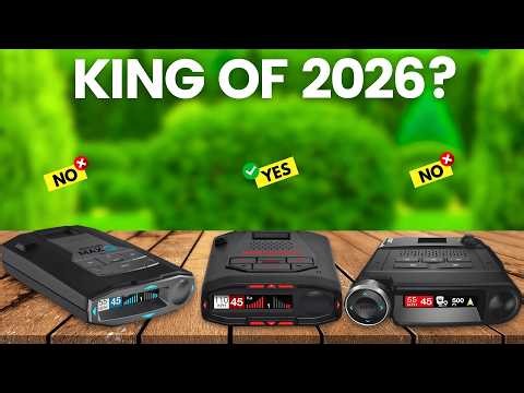 6 Best Escort Radar Detectors 2026 - Don't Buy Without Watching This