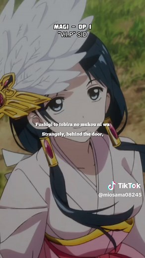 Magi The Labyrinth Of Magic Opening 1 Lyrics