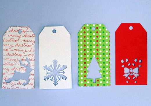 Christmas Gift Tags - Free SVG Files