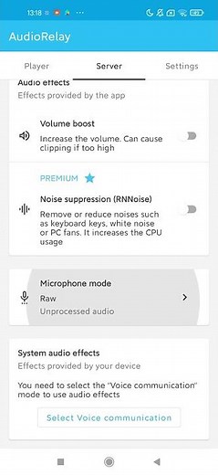 Audio Relay App Setup On Android Device