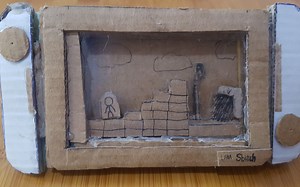 某男子竟用纸板做出了一台switch！还能玩游戏！