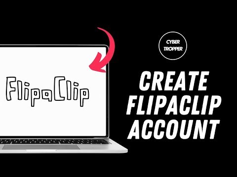 How to Sign Up Flipaclip Account
