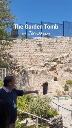 The Garden of the Tomb of Christ, right outside the walls of ancient Jerusalem. The empty tomb where Jesus of Nazareth buried and resurrected. #Israel #BiblicalHistory #PromisedLand #holyland #Jerusalem #visitisrael | Rica Gabud