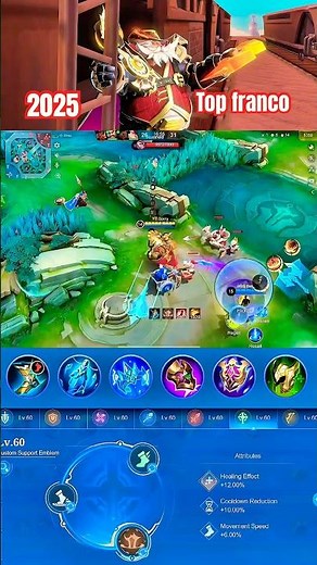 Best Franco Build 2025 🔥 Unstoppable Tank in MLBB!