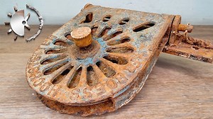 515K views · 4.7K reactions | Restoring an Old Pulley! | Forgotten Shine Restoration | Facebook