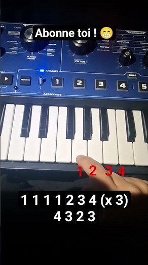 Tuto "Just Can’t Get Enough" par Tim-Éole au piano synthétiseur (Depeche Mode)