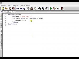 Tablas de multiplicar con ciclo para en pseint por: Anavera Gómez