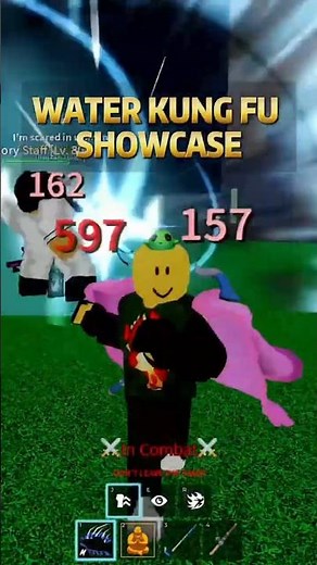 Water Kung Fu Showcase in Blox Fruits
