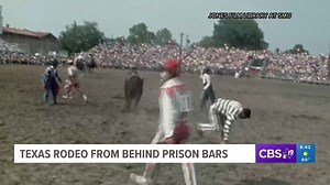 Texas rodeo from behind prison bars