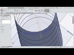 Student Help - Self Reversing Ball Screw Model - Connect 2 Helixes - Smooth Tangential Transition
