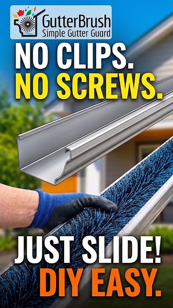 How to Install GutterBrush: Easy 3-Step DIY Gutter Protection